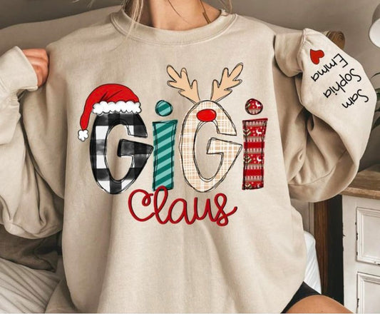 Christmas Claus Crew Neck Sweatshirt