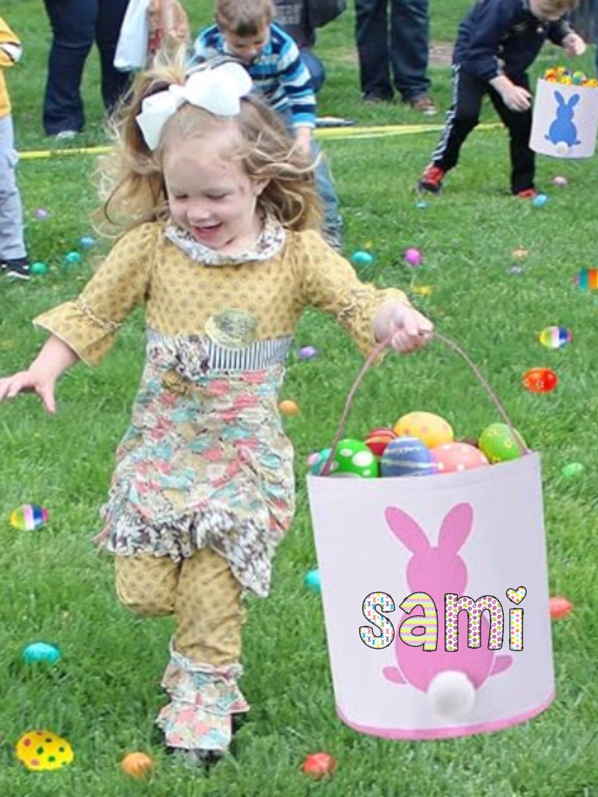 Easter Stitch Outline Letter Font Set (4 Uppercase Font Sets Included)