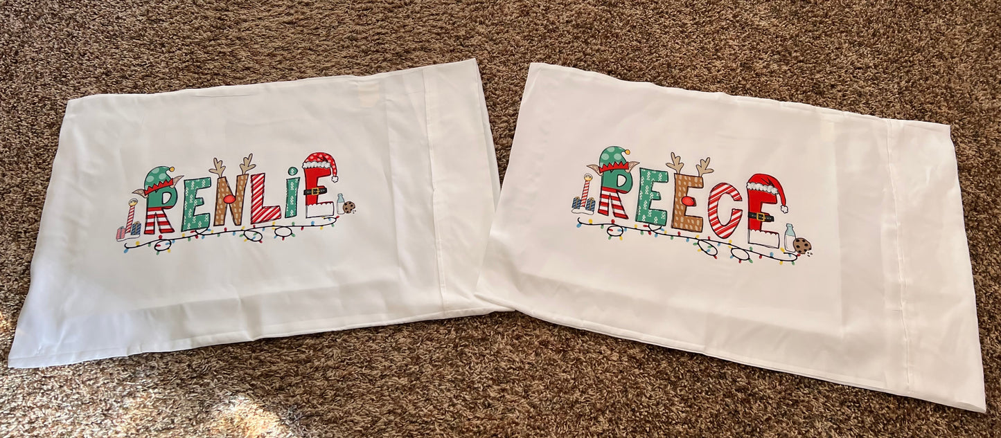 Personalized Christmas Pillow Case/Santa Sack