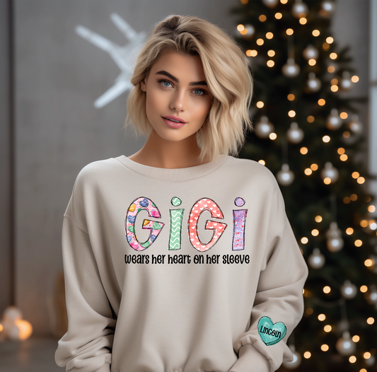 Custom Crewneck for Mama, Gigi, Nana, and More!