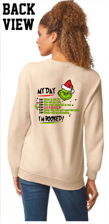 Bougie Grinch Crew Neck Sweatshirt