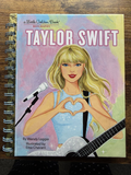 Front cover of pop star inspired 2027 disc-bound Little Golden Book planner
