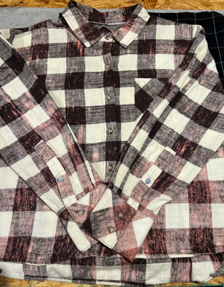 A Little Country A Little Vintage Upcycled Flannel front