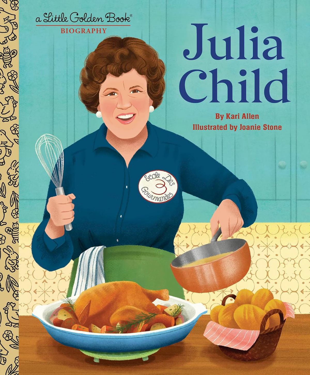 Personalized Little Golden Book Recipe Book